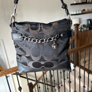 Black Coach Crossbody